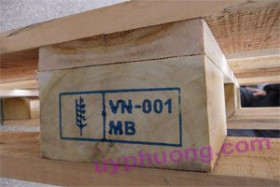 Dấu khử trùng pallet gỗ theo tiêu chuẩn ISPM-15