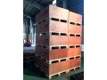Multi-layer stacked plywood crates
